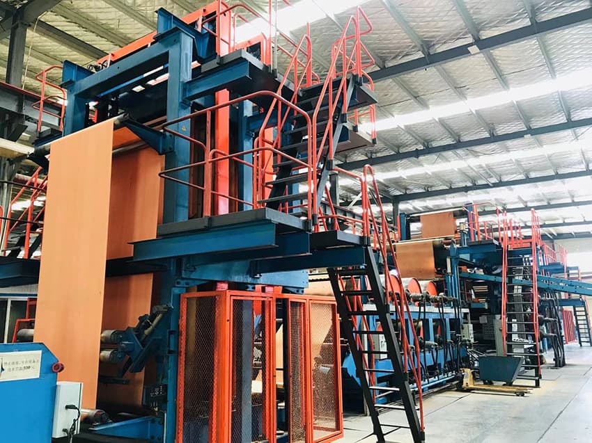 Factory production line hero